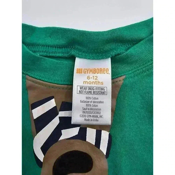 3 Gap/Gymboree Boy's Size 6-12M Christmas Pajamas, One pieces, and Shirt - Picture 4 of 6